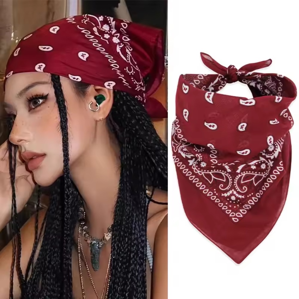 Unisex Retro Hip Hop Wine Red  - Wrist Wraps 评论和价格