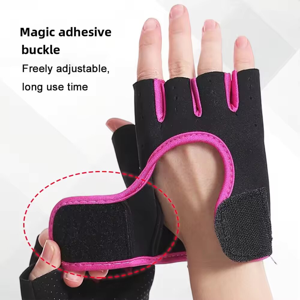 Breathable Half Finger Sports  - Weightlifting Gloves 评论和价格