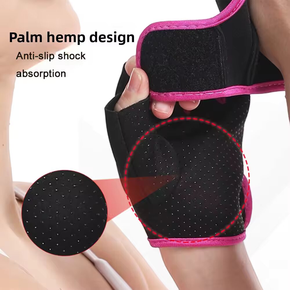 Breathable Half Finger Sports  - Weightlifting Gloves 评论和价格