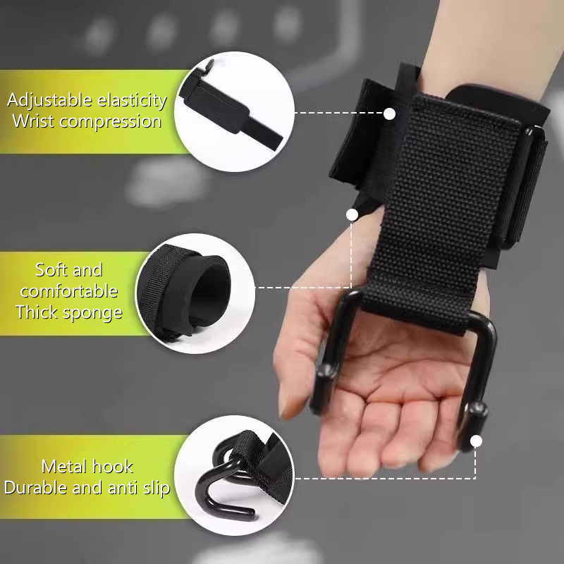【F】2Pcs Weight Lifting Hooks H - Gymnastic Ring 评论和价格