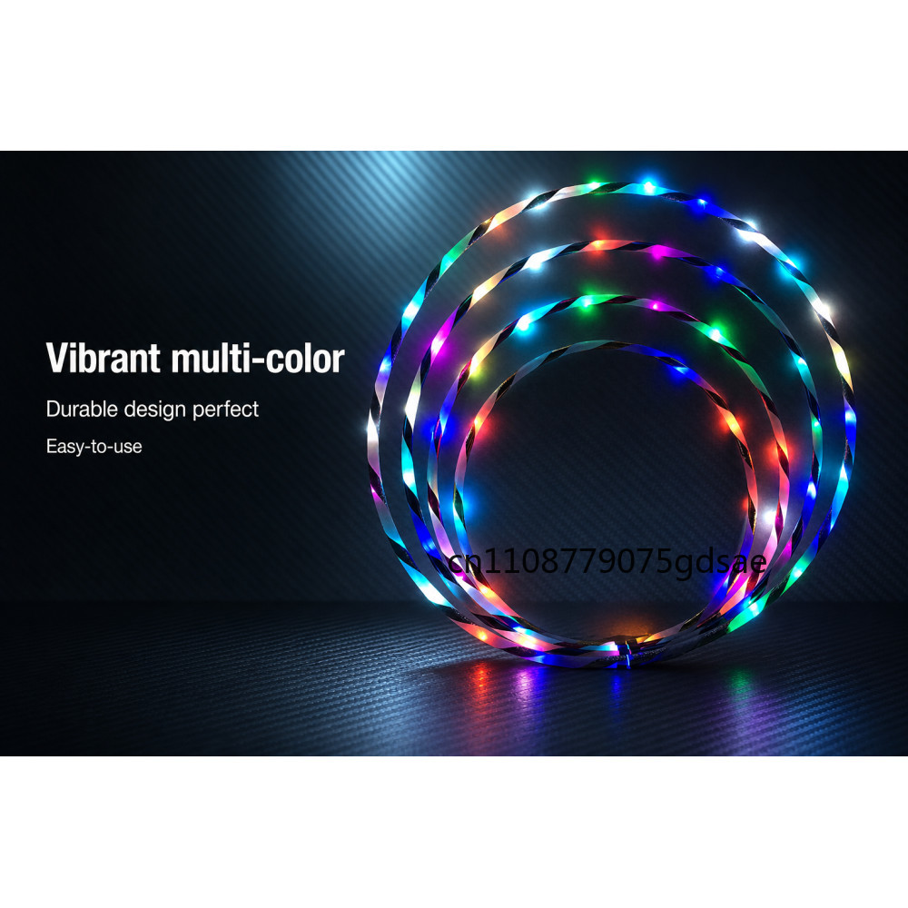 60-90cm LED Glow Sport Hoop fo - Gymnastic Ring 评论和价格