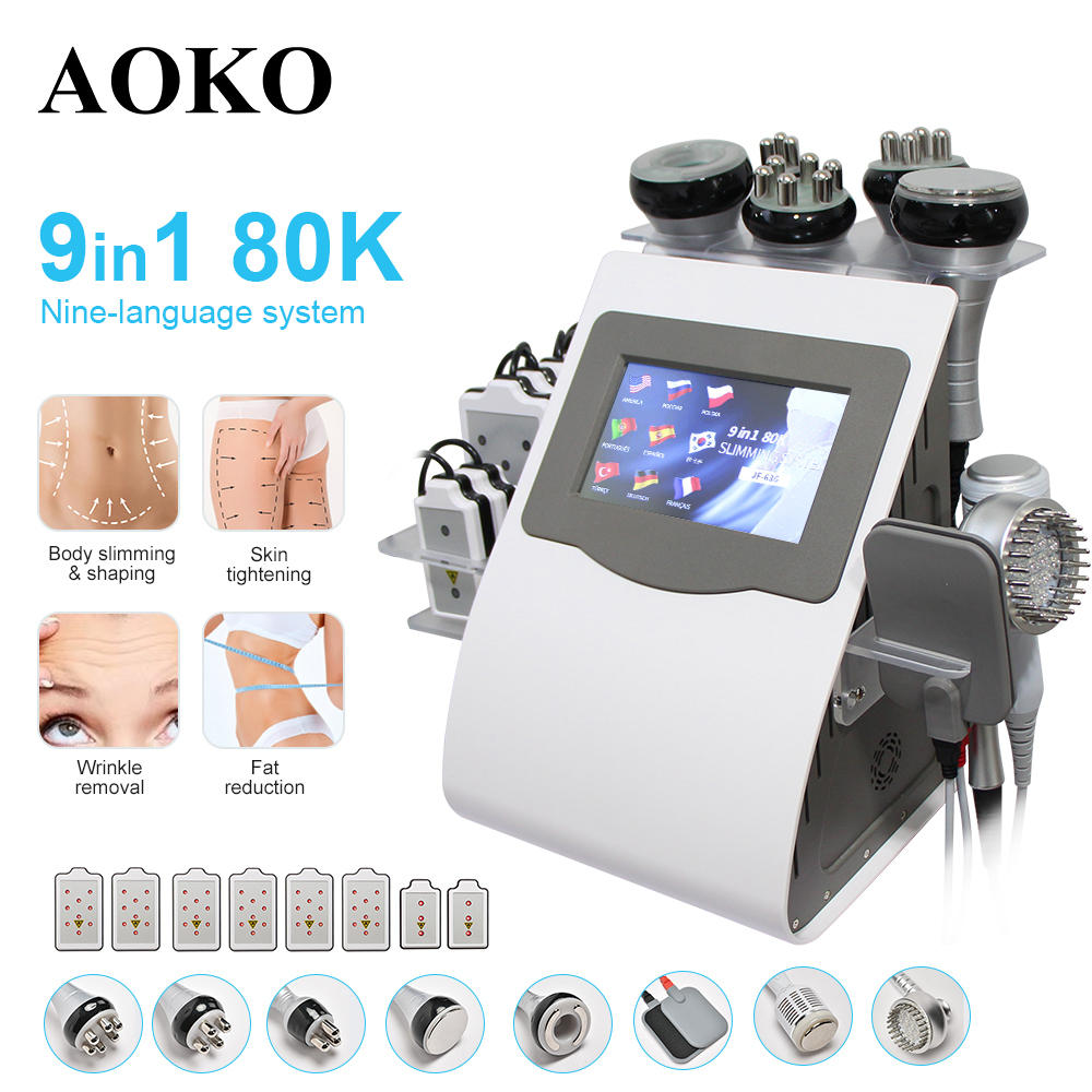 AOKO 9 in 1 Tool 80K Cavitatio - Crossfit Machine 评论和价格