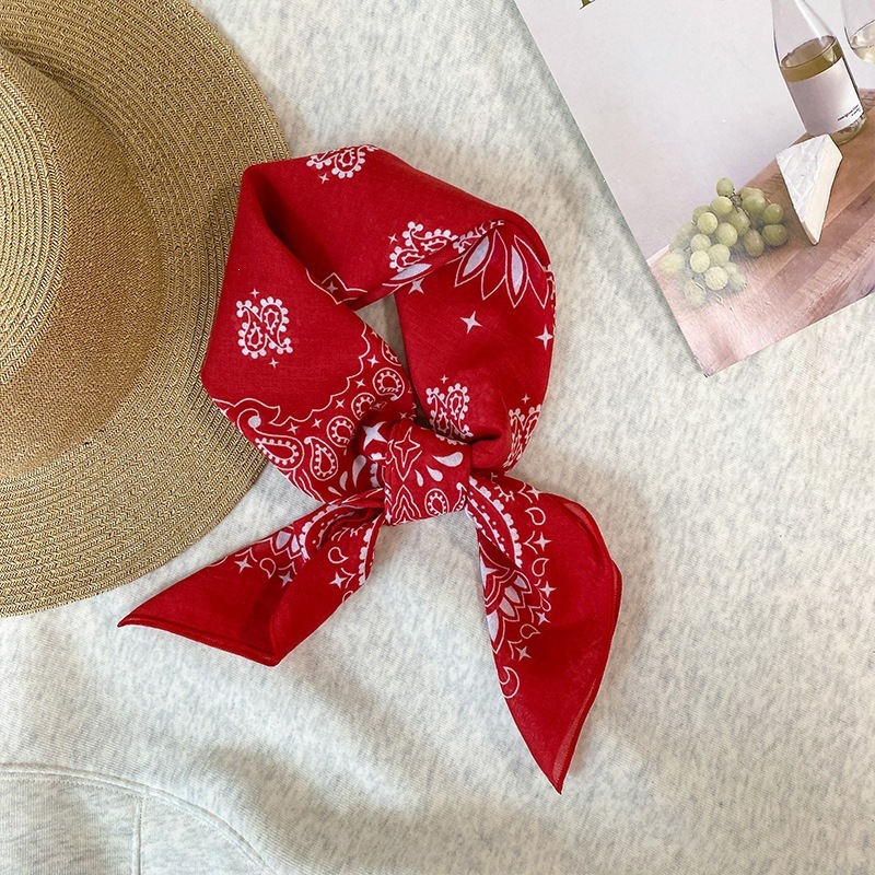 100% Cotton Square Scarf For W - Wrist Wraps 评论和价格