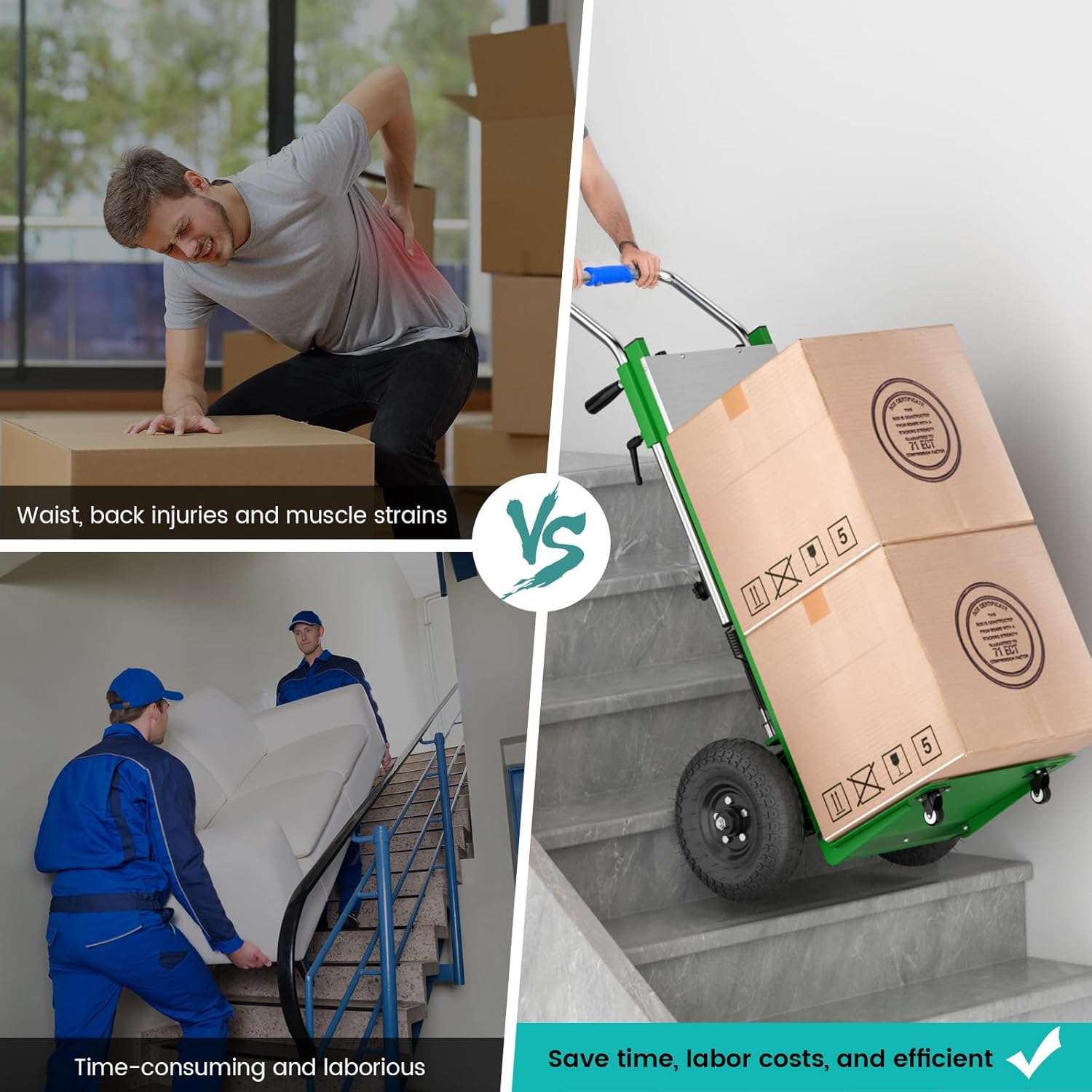 Electric Stair Climbing Dolly  - Rope Climb 评论和价格