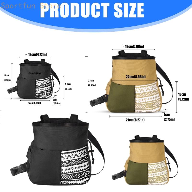 Oxford Cloth Bouldering Chalk  - Chalk Bag 评论和价格