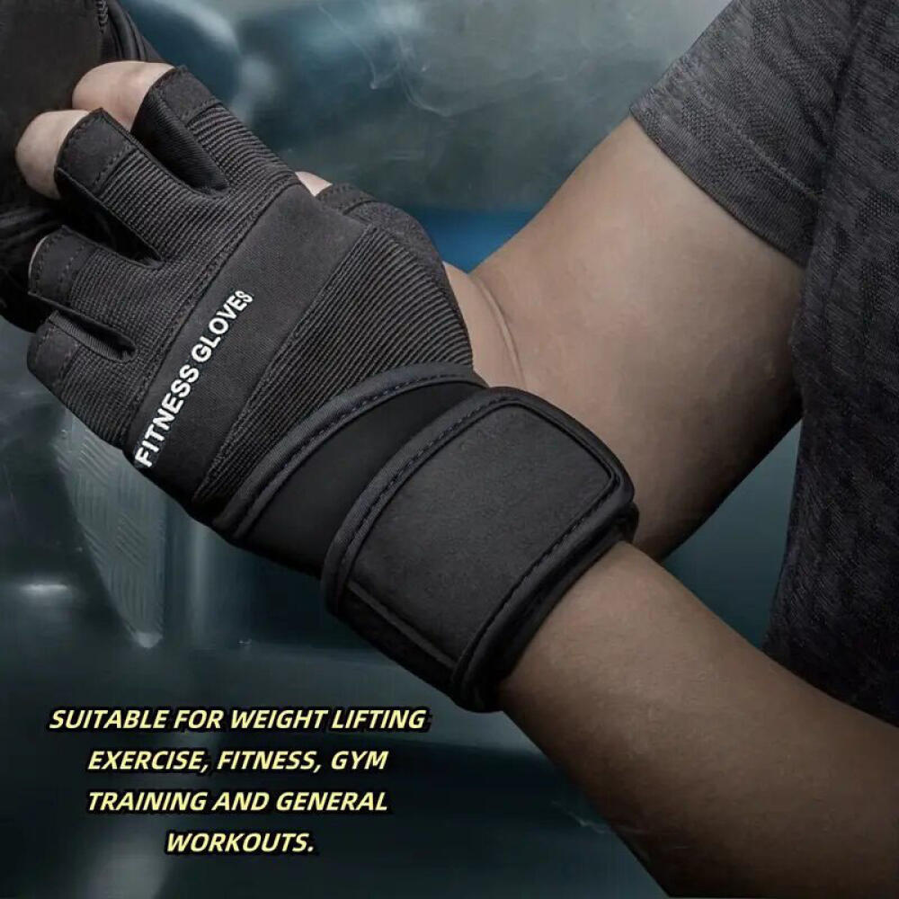 Half Finger Gym Gloves Wear Re - Weightlifting Gloves 评论和价格